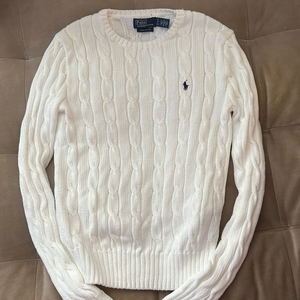 White polo size small